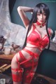 鬼畜瑶在不在 Cosplay 红色束缚 P40 No.4fc282