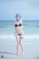 Coser @ 桜 桃 喵 Vol.036: 蕾姆 水 着 (48 photos) P16 No.2086ff Image No. 65