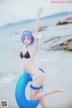 Coser @ 桜 桃 喵 Vol.036: 蕾姆 水 着 (48 photos) P27 No.8bd81b Image No. 43