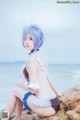 Coser @ 桜 桃 喵 Vol.036: 蕾姆 水 着 (48 photos) P45 No.dc76e6 Image No. 1