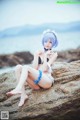 Coser @ 桜 桃 喵 Vol.036: 蕾姆 水 着 (48 photos) P5 No.cdc8df Image No. 87