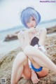 Coser @ 桜 桃 喵 Vol.036: 蕾姆 水 着 (48 photos) P48 No.ca8b42 Image No. 15