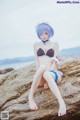 Coser @ 桜 桃 喵 Vol.036: 蕾姆 水 着 (48 photos) P7 No.502870 Image No. 83