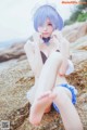 Coser @ 桜 桃 喵 Vol.036: 蕾姆 水 着 (48 photos) P43 No.e1b68f Image No. 3