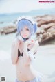 Coser @ 桜 桃 喵 Vol.036: 蕾姆 水 着 (48 photos) P15 No.3700f2 Image No. 67