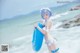 Coser @ 桜 桃 喵 Vol.036: 蕾姆 水 着 (48 photos) P1 No.c49408 Image No. 95