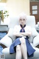 Nashiko Momotsuki 桃月なしこ, ヤングガンガンデジタル限定写真集 「不器用な先輩。」 コラボコスプレグラビア Set.01 P4 No.90ca65