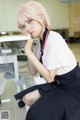 Nashiko Momotsuki 桃月なしこ, ヤングガンガンデジタル限定写真集 「不器用な先輩。」 コラボコスプレグラビア Set.01 P1 No.3beff9